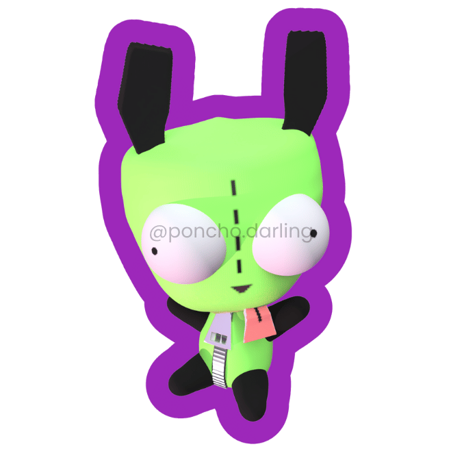 3d render of a cat wearing a clown outfit