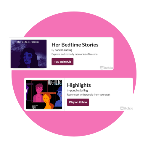preview of 2 more video game play widgets