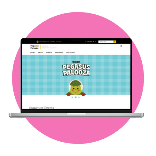 Website mockup version 2